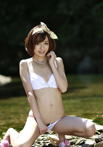 Harei Ai in At The Pond from All Gravure