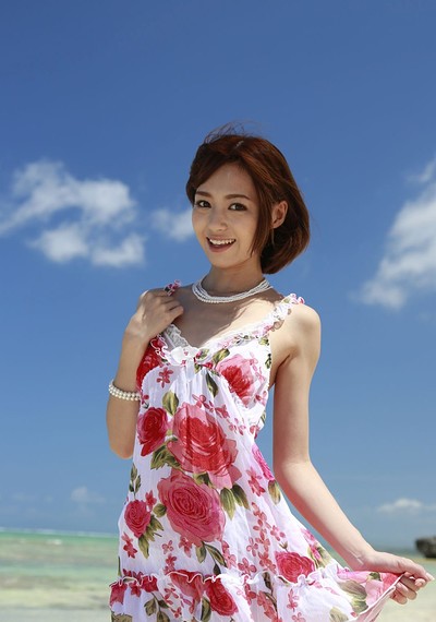 Harei Ai in Beach Rose from All Gravure