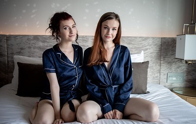 Emily Bloom and Kawaiii Kitten in Robes from The Emily Bloom