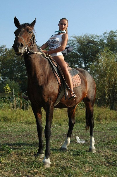 Alena in Rider from Skokoff