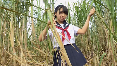 Beautiful model Kyoko Isshiki erotically poses in Lovely Smile Scene 3