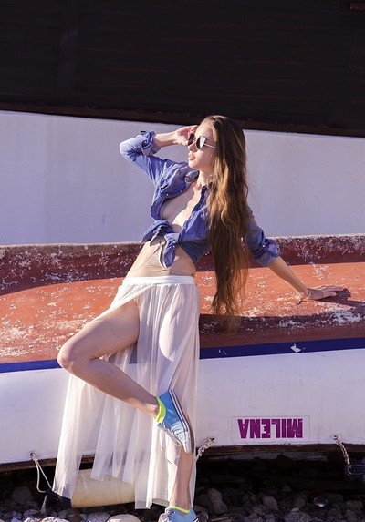 Milena in Casual Shots from Milena Angel