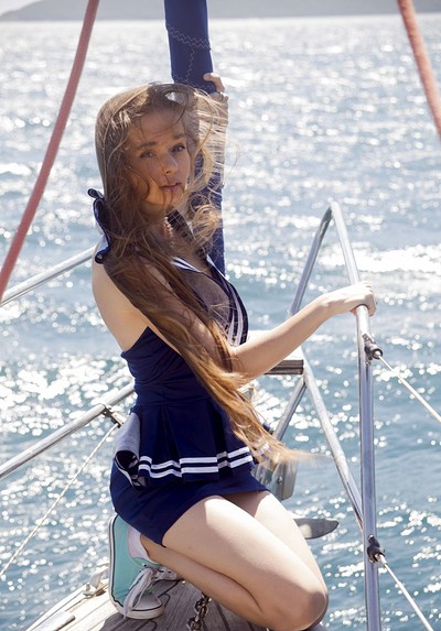 Milena Angel in Sailor from Milena Angel