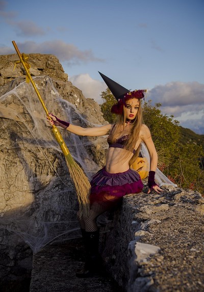 Milena Angel in Halloween from Milena Angel