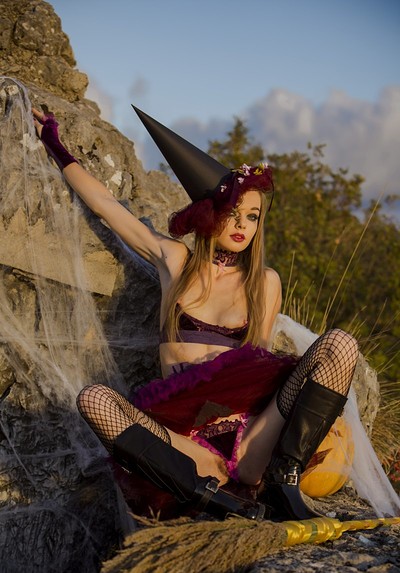 Milena Angel in Halloween from Milena Angel