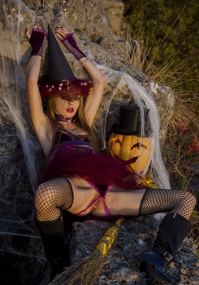 Milena Angel in Halloween from Milena Angel