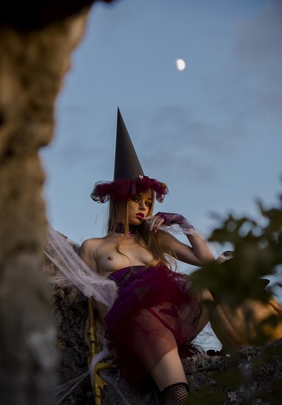 Milena Angel in Halloween from Milena Angel