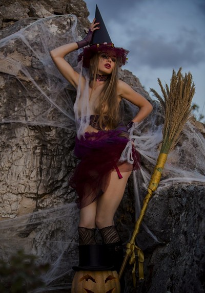 Milena Angel in Halloween from Milena Angel