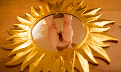 Milena Angel in Sun Mirror from Milena Angel