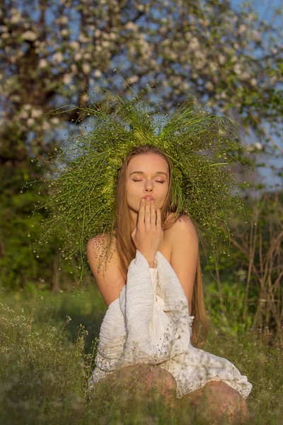 Milena Angel in Nimfa from Milena Angel