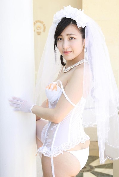 Rin Karasawa in Wedding Gift from All Gravure
