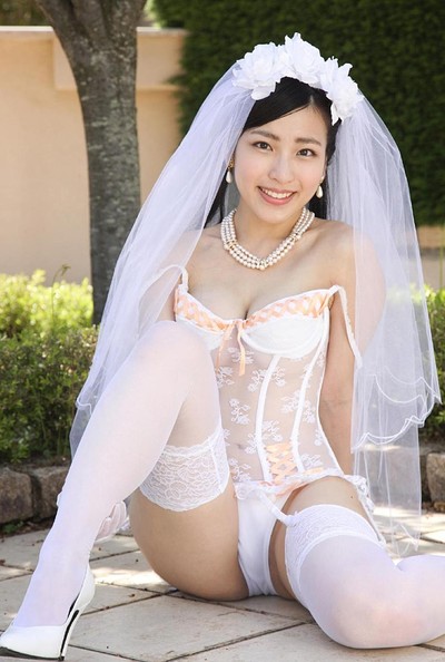 Rin Karasawa in Wedding Gift from All Gravure