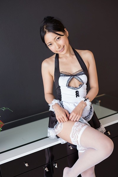 Ui Mita in Maid In Training from All Gravure