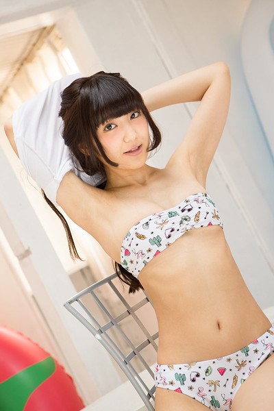 Ai Takanashi in Blush Kiss Yes from All Gravure