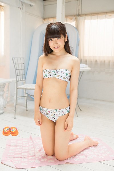Ai Takanashi in Blush Kiss Yes from All Gravure