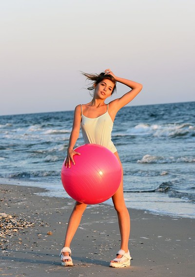 Monika in Beach Fitness 1 from Showy Beauty