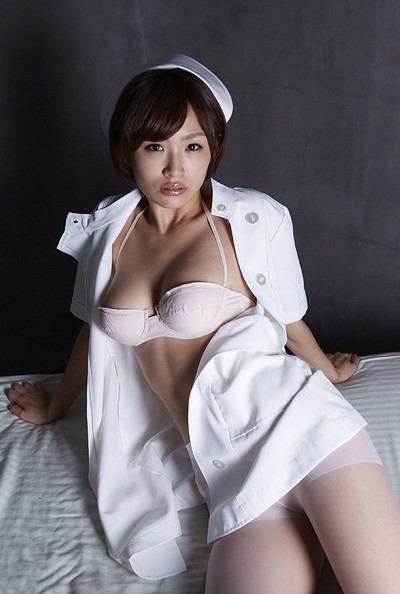 Chie Itoyama in Nurse On Call from All Gravure