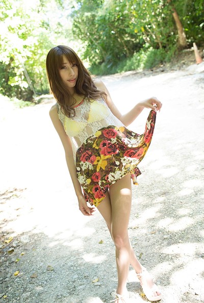 Riho Hasegawa in Hide In The Shade 1 from All Gravure