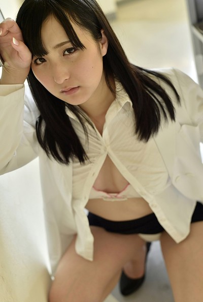 Satoko Hirano in Bad Teaching from All Gravure