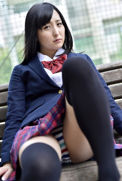 Satoko Hirano in Shy Satoko from All Gravure