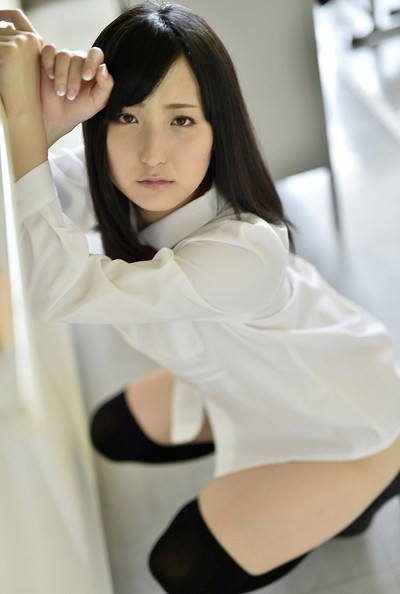 Satoko Hirano in Shy Satoko from All Gravure