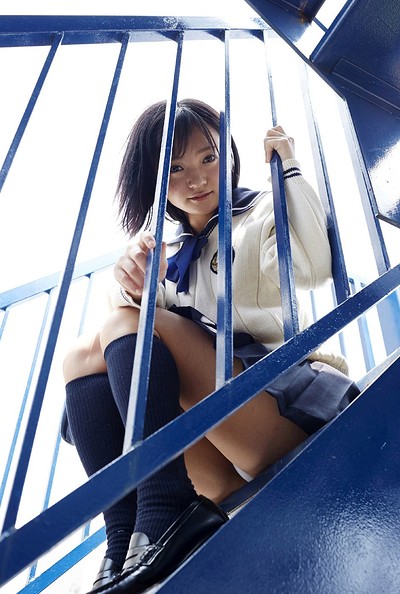 Ayaka Nishinaga in Pure Tease 2 from All Gravure