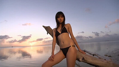 Cute doll charmer Yua Shinkawa naked in Miss Magazine 2010 Scene 1