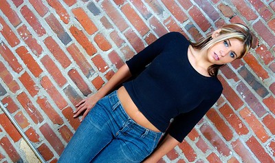 Tara in Hot Against The Bricks from Cosmid