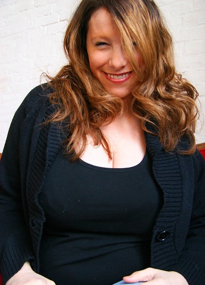 Lisa Davidson in Big Boobs Red Couch from Cosmid