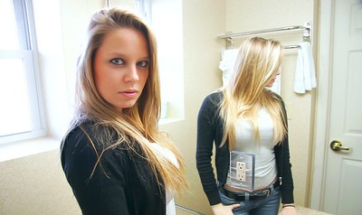 Cassie in Putting On Some Makeup from Cosmid