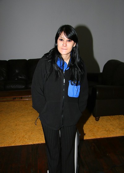 Jennique in Basement Strip Down from Cosmid