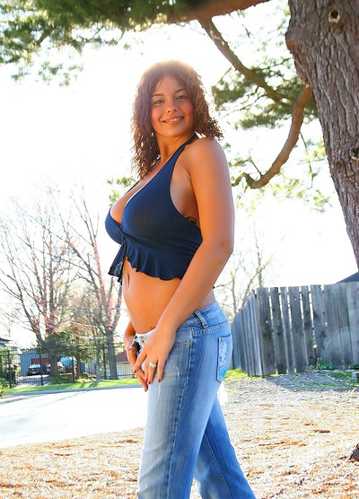 Becca Stein in Nice Blue Shirt from Cosmid