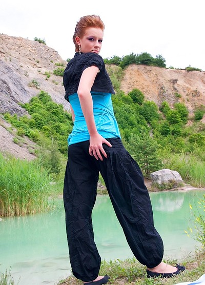 Adriana in Blue On The Water from Cosmid