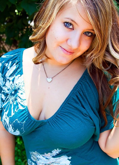 Brittany in Dress In The Ivy from Cosmid