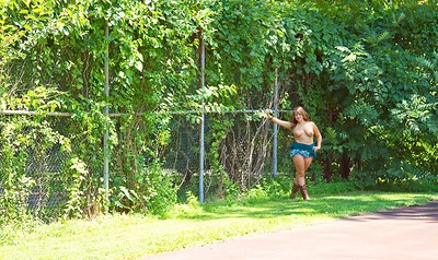 Brittany in Dress In The Ivy from Cosmid