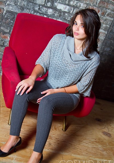 Allyse in Allyse On The Red Chair from Cosmid