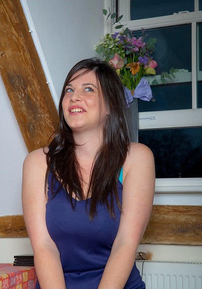 Bex in Dress and Lingerie from Cosmid