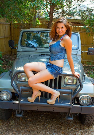 Tessa Fowler in Chicks Love Jeeps from Cosmid