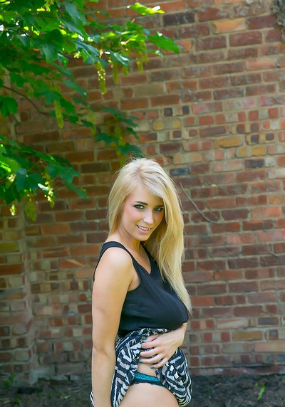 Jodie in Jodies Black Dress from Cosmid
