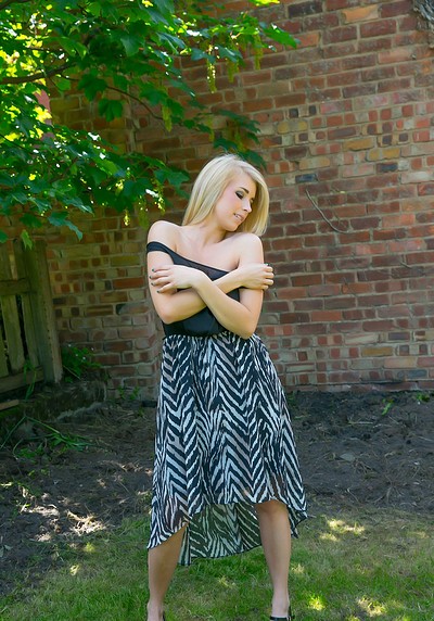 Jodie in Jodies Black Dress from Cosmid