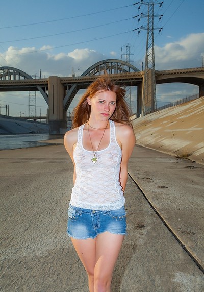 Jessica Fisher in Jessica In The LA River from Cosmid