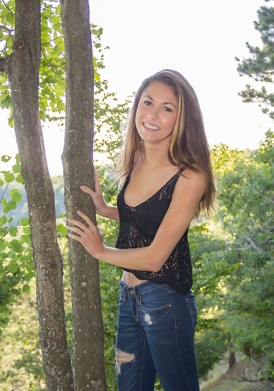Becca Clark in Beccas Nature Walk from Cosmid