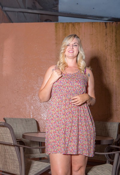 Carrie in Carrie On The Patio from Cosmid