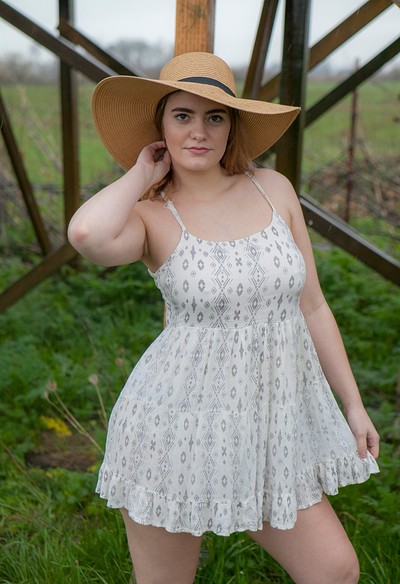 Dallin Thorn in Dallins Sun Dress from Cosmid