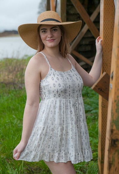 Dallin Thorn in Dallins Sun Dress from Cosmid