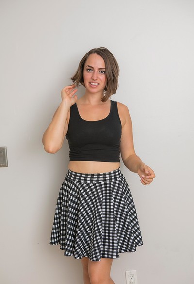 Karly Peters in Karls Little Skirt from Cosmid