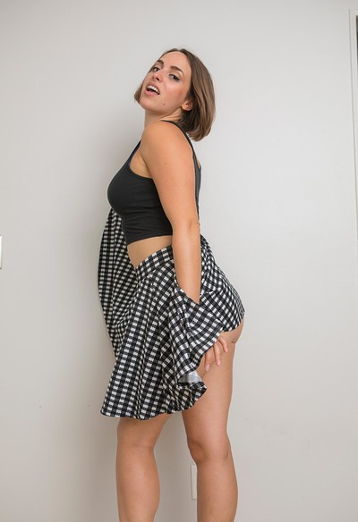 Karly Peters in Karls Little Skirt from Cosmid