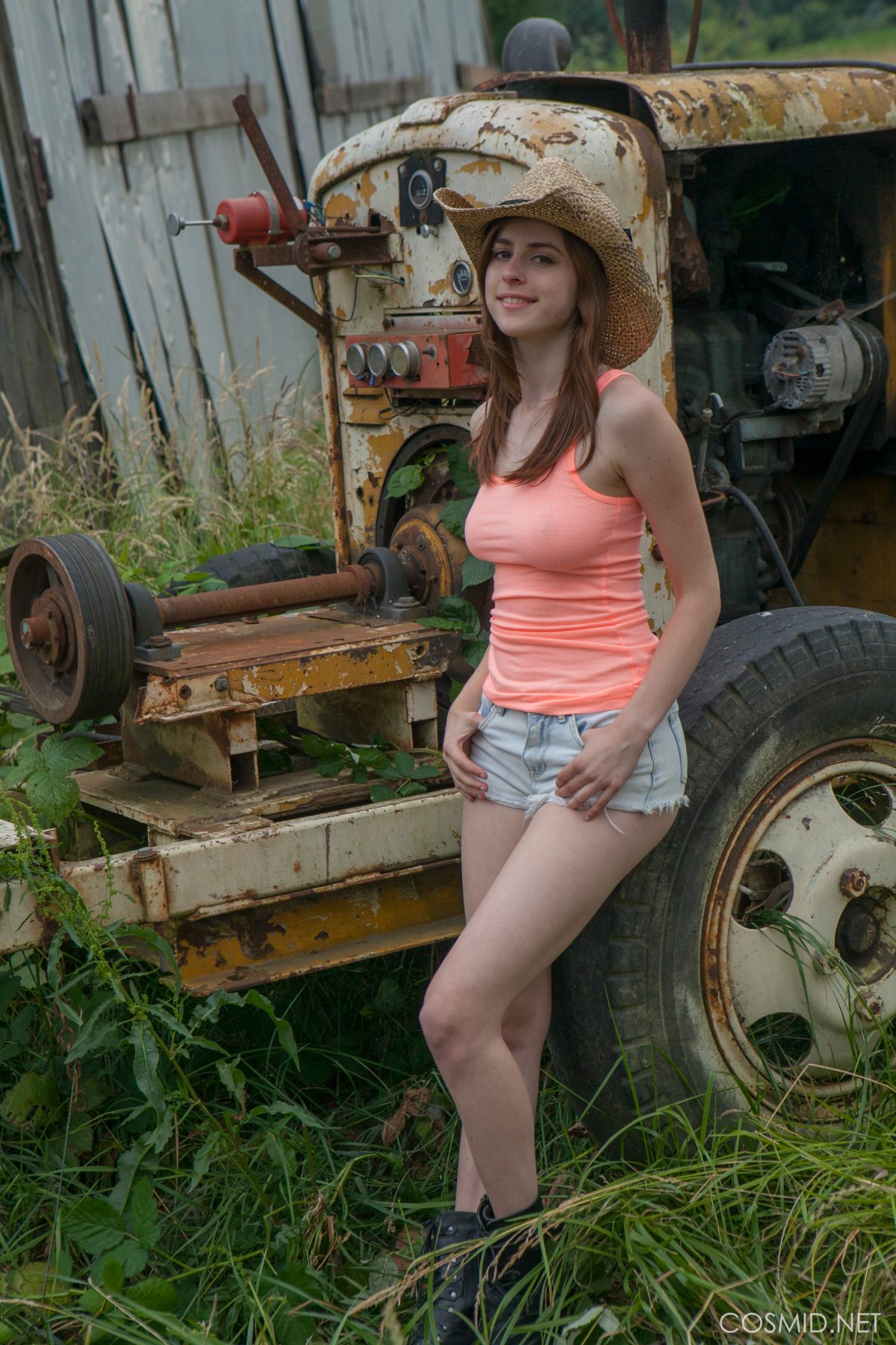 Eva Green in Cosmid set Evas A Country Girl