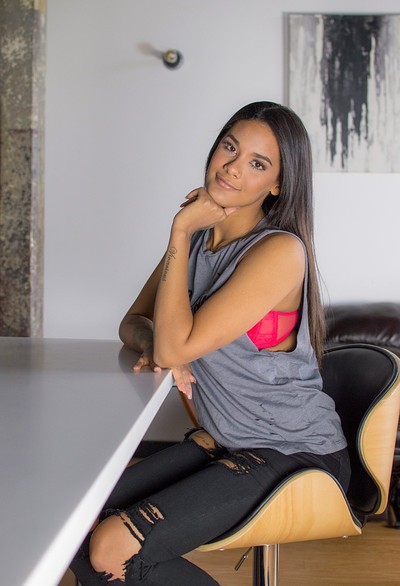 Jameika Turner in Jameikas Lounging Outfit from Cosmid