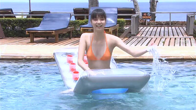 Cute doll charmer Yua Shinkawa naked in Miss Magazine 2010 Scene 1